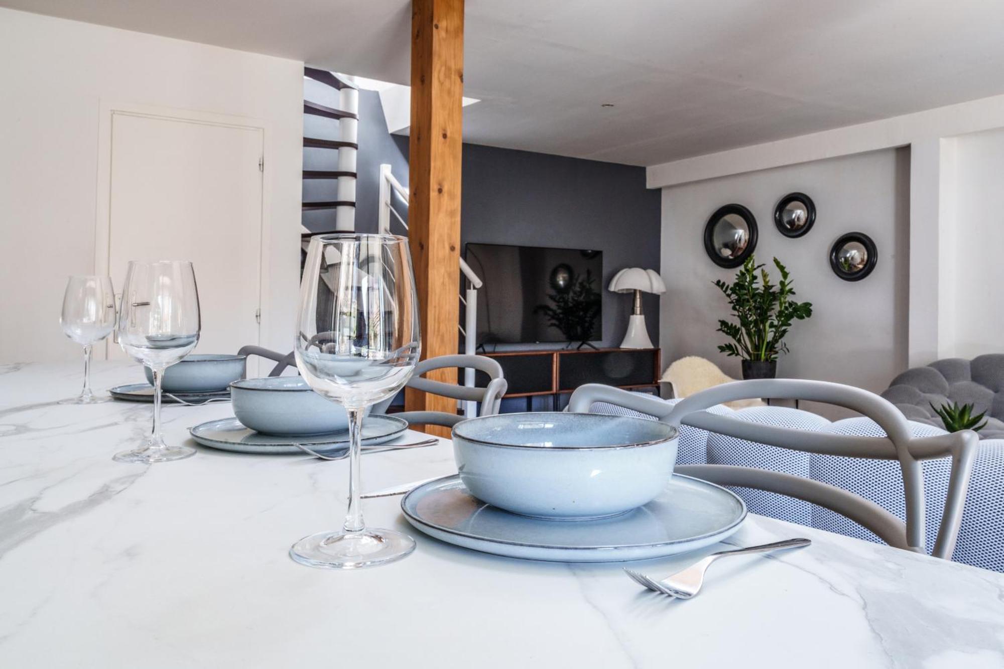 Atelier Loft Proche Halles Tours Bagian luar foto